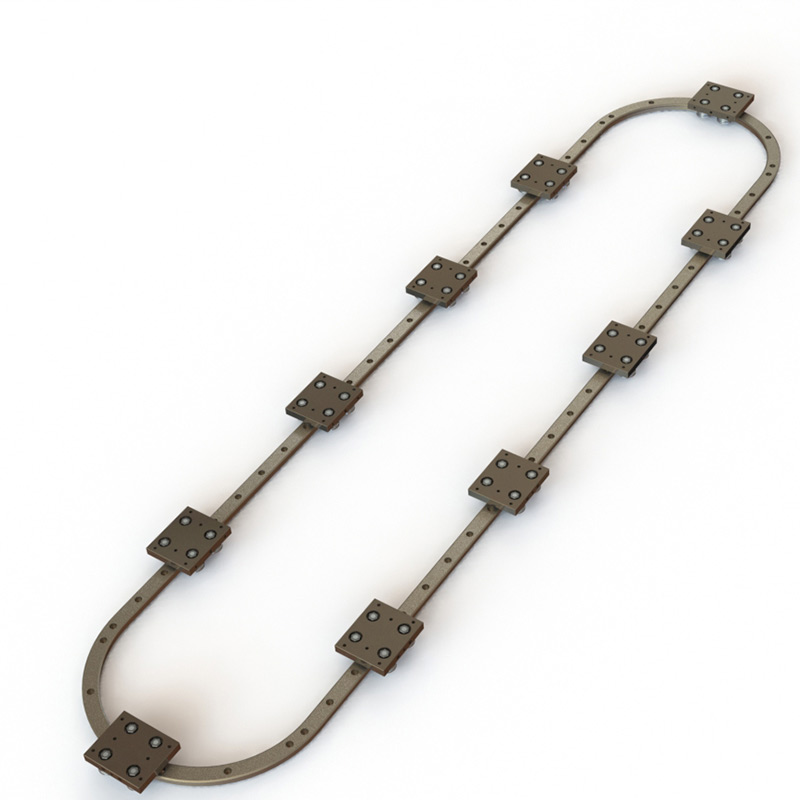 精密导轨圆弧轨道输送线