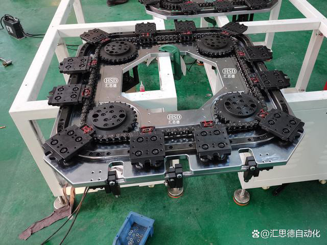 方形导轨循环输送线结构及应用案例(图3)
